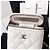 Chanel Borsa a tracolla Vanity White Caviar con catena Bianco - vista 5