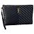 Saint Laurent Matelassé Clutch Bag Medium Schwarz