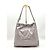 Chanel Borsa a Spalla Medium Grigia Marrone - vista 3
