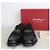 Salvatore Ferragamo Mocassini in pelle neri Nero - vista 2