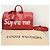 Louis Vuitton Borsa Keepall Epi con Logo Supreme Rosso - vista 7