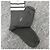 Thom Browne Leichte Baumwollsocken mit mittlerem Schaft Dunkelgrau Braun - Ansicht 3