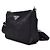 Prada Borsa a tracolla in tessuto Re-nylon Nero - vista 2