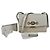 Gucci Borsa a Spalla Jumi Small Crossbody Bianco
