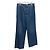 Miu Miu Pantaloni in denim chambray con logo Nero - vista 7