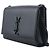 Saint Laurent Borsa Kate Satchel con Monogramma Nero - vista 2