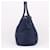 Prada Tote e Borsa a Spalla Vitello Blue Large - vista 4