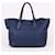 Prada Tote e Borsa a Spalla Vitello Blue Large - vista 5