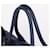 Prada Tote e Borsa a Spalla Vitello Blue Large - vista 6