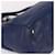 Prada Tote e Borsa a Spalla Vitello Blue Large - vista 9