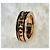 Bulgari Anello Lock Band in oro rosa - vista 5