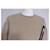 Hermès Herrenpullover mit Lederpatch Weiß  - Ansicht 4