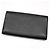 Saint Laurent Clutch Belljour in pelle nera YSL Nero - vista 4