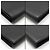 Saint Laurent Clutch Belljour in pelle nera YSL Nero - vista 9