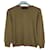 Louis Vuitton Embossed LV Kaschmir-Crewneck-Strickpullover Golden