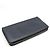 Prada Navy Saffiano Organizer Long Wallet Blue - view 3