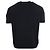 Moncler Strick-T-Shirt aus Seide und Baumwolle Blau - Ansicht 3