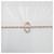 Hermès Contour Armband mit Ankerketten-Glied in Roségold Silber  - Ansicht 8