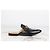 Gucci Mule in pelle con morsetto nero - vista 4