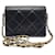 Chanel Mini Flap Bag Strass Nero  - vista 3