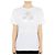 Isabel Marant Etoile Zwell Logo Leinen T-Shirt (Weiß/Silber) Orange