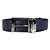 Burberry Men's Reversible Grainy Leather Belt (Navy/Black)