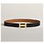 Hermès Reversible Belt Black Gold/White Gold - view 8