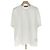 Louis Vuitton Monogram Phil Coupe Baumwoll-T-Shirt mit kurzen Ärmeln Silber