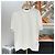 Louis Vuitton Monogram Phil Coupe Baumwoll-T-Shirt mit kurzen Ärmeln Silber - Ansicht 2