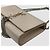 Saint Laurent Borsa a tracolla Kate in coccodrillo con nappe Beige Pink Marrone - vista 5