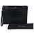 Saint Laurent Clutch Tablet Catherine in coccodrillo Nero