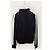Balenciaga Giacca con zip da donna con logo BB ricamato nero - vista 4