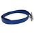 Bottega Veneta Cinto com fivela triangular cor azul - vista 2