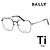 Bally Titanium Eyeglass Frame Luxury Square Metal Frame Unisex Multiple colors