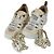 Gucci Sneakers Flashtrack Crystal Multicolore - vista 3