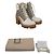 Gucci Stivaletti con lacci in pelle GG Supreme con tacco da donna