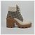 Gucci Stivaletti con lacci in pelle GG Supreme con tacco da donna - vista 8