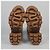 Gucci Stivaletti con lacci in pelle GG Supreme con tacco da donna - vista 9