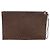 Fendi Clutch con tracolla FF in scamosciato marrone - vista 2