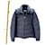 Prada Giacca imbottita con cappuccio e logo Triangle Blu