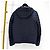 Prada Giacca imbottita leggera con cappuccio blu navy da uomo - vista 6