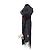 Gucci Sciarpa in lana GG Web Niki Black Charcoal Marrone