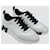 Hermès Bouncing Sneakers Blanc White Leather Black - vue 4