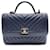 Chanel Borsa a mano e a tracolla con catena Chevron Multicolore