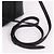 Salvatore Ferragamo Mini borsa a secchiello crossbody Gancini nera Ferragamo Nero - vista 7