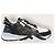 Fendi Sneakers Flow in pelle nera e jacquard FF marrone Nero - vista 2