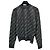 Balenciaga Strick mit Mini-Allover-Logo Schwarz