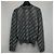 Balenciaga Strick mit Mini-Allover-Logo Schwarz - Ansicht 2