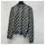 Balenciaga Strick mit Mini-Allover-Logo Schwarz - Ansicht 4