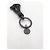 Bottega Veneta Intrecciato Keyring Black - view 3